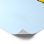 ナースインフルエンザショットエッグヘッド ポスター (角)