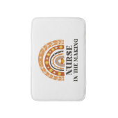 ナースインヴィンテージレインボー バスマット (正面縦)