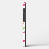 ナースウィムシーメディカルアートホワイトパーソナライズされたネーム Case-Mate iPhoneケース (裏面 / 左)