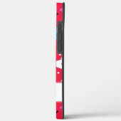 ナースウィムシーメディカルアートレッドパーソナライズされた名 Case-Mate iPhoneケース (裏面 / 左)