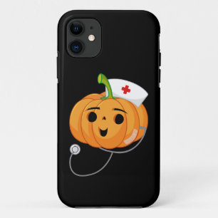 ナースウィークカボプキンサンクスギビングハーベストハロウィーン iPhone 11 ケース