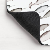 ナースウォッシュ – Narwhal Patternホエールラバーギフト マウスパッド (コーナー)