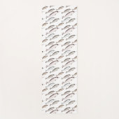 ナースウォッシュ – Narwhal Patternホエールラバーギフト ヨガマット (正面)