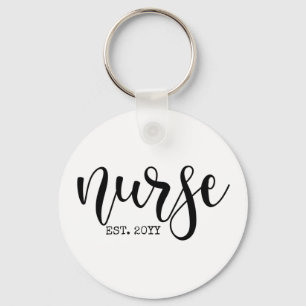 ナースエストカスタム年学生ナースRN卒業 キーホルダー