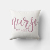 ナースエストカスタム年学生ナースRN卒業 クッション (裏面)