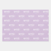 ナースエストカスタム年学生ナースRN卒業 ラッピングペーパーシート (正面2)