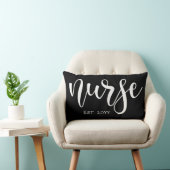 ナースエストカスタム年学生ナースRN卒業 ランバークッション (椅子)