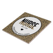 ナースエストパーソナライズされたチーターRN卒業 タイル (側面)