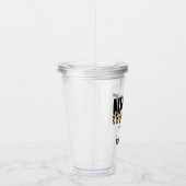 ナースエパーソナライズされたストチータRN卒業 アクリルタンブラー (右)