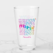 ナースエレガント色 タンブラーグラス (裏面)