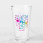 ナースエレガント色 タンブラーグラス (正面)