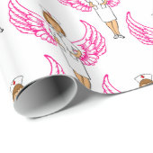 ナースエンジェルウィングスサンダー_コーブ ラッピングペーパー (ロールコーナー)