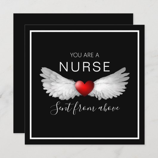 ナースエンジェルウィングスハートありがとう (正面/裏面)