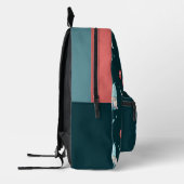 ナースオールオーバープリントバックパックと格言デザイン プリントバックパック (左)