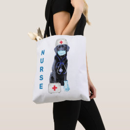 ナースカウトドッグ介護登録ナース トートバッグ