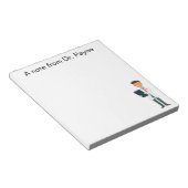 ナースカスタムドクター、歯科医メモ帳 ノートパッド (アングル)