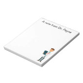 ナースカスタムドクター、歯科医メモ帳 ノートパッド (回転)