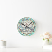 ナースカスタム時計 ラウンド壁時計 (ホーム)