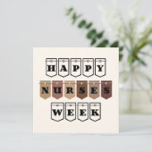 ナースカスタム週間ナース評価 サンキューカード (スタンド正面)