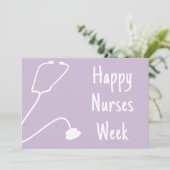 ナースカスタム週間ナース評価 サンキューカード (スタンド正面)