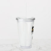 ナースカスタム開業医NPチーター卒業 アクリルタンブラー (右)