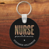 ナースカスタム開業医NPチーター卒業 キーホルダー (正面)