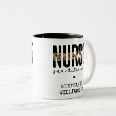 ナースカスタム開業医NPチーター卒業 ツートーンマグカップ (正面右)