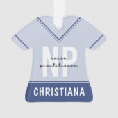 ナースカスタム開業医NP卒業式ギフト オーナメント (正面)