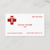 ナースカドゥセウス 名刺 (正面)