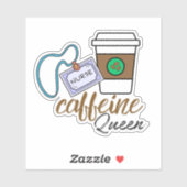 ナースカフェインクイーン防水 シール (シート)