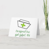 ナースカードハッピーナースズウィーク カード (裏面)