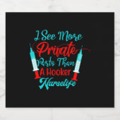 ナースギフトもっとプライベートパーツを表示 ビールラベル (シングルラベル)