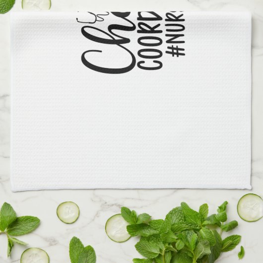 ナースギフトカオスコーディネーターナースライフ キッチンタオル (折り畳み)