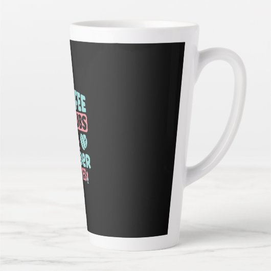 ナースギフトコーヒースクラブ及びゴム手袋 カフェラテマグ (右)