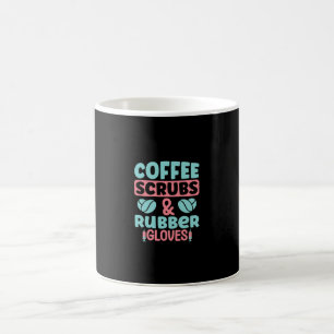 ナースギフトコーヒースクラブ及びゴム手袋 コーヒーマグカップ