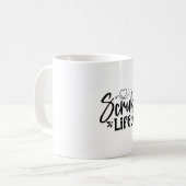 ナースギフトスクラブライフ コーヒーマグカップ (正面左)