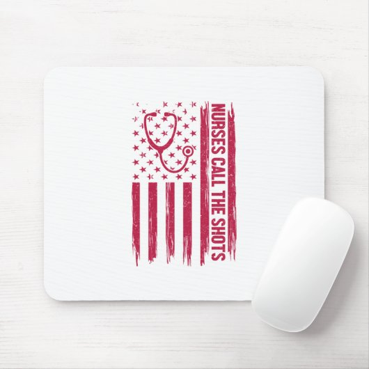 ナースギフトナースがショットを呼び出す マウスパッド (マウス)