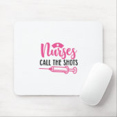ナースギフトナースがショットを呼び出す マウスパッド (マウス)