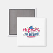 ナースギフトナースがショットを呼び出す マグネット (正面/裏面)