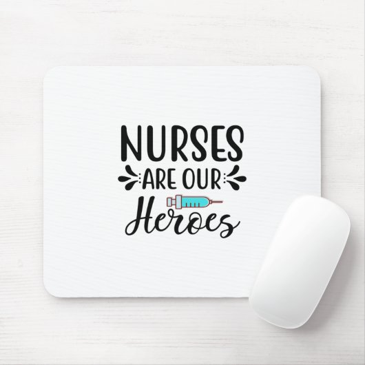 ナースギフトナースは私たちのヒーロー マウスパッド (マウス)
