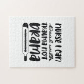 ナースギフトナーストラウマに対処できる ジグソーパズル (横)