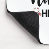 ナースギフトナースヒーロー マウスパッド (コーナー)