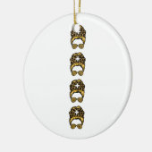 ナースギフトナースペンラップバンドル セラミックオーナメント (左)