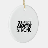 ナースギフトナース強 セラミックオーナメント (右)