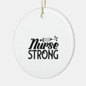 ナースギフトナース強 セラミックオーナメント (左)