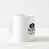 ナースギフトナース必須 コーヒーマグカップ (正面左)