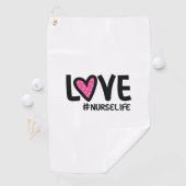 ナースギフトラブナーズライフ ゴルフタオル (インサイチュ)