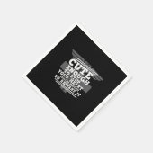 ナースギフト可愛ストップいハート スタンダードカクテルナプキン (角)