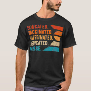 ナースギフト教育カフェイン入り専用 Tシャツ