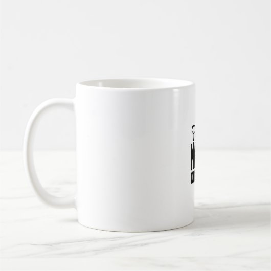 ナースギフト未来ナースオン関税 コーヒーマグカップ (左)